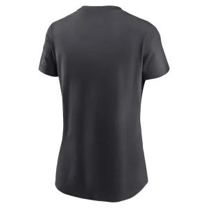 Los angeles rams nike womens 2021 nfc champions locker room trophy collection t shirt anthracite Multi L