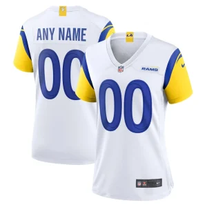 Los angeles rams nike womens alternate custom jersey White
