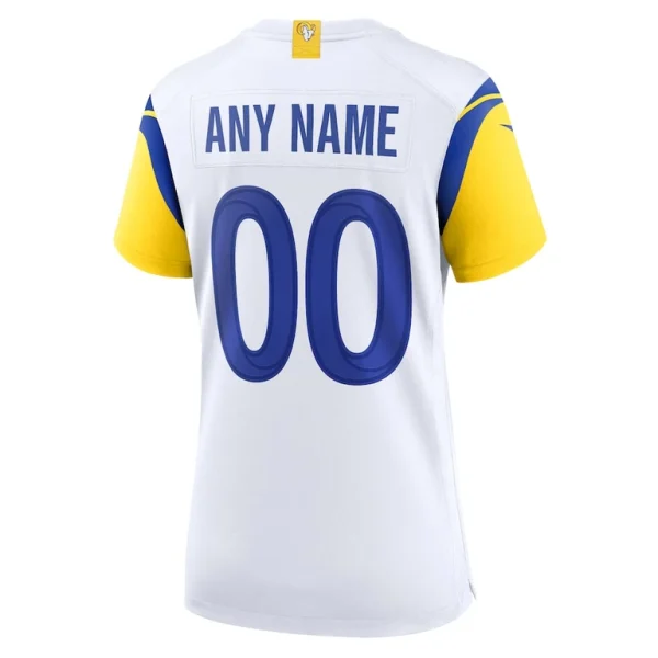 Los angeles rams nike womens alternate custom jersey White L