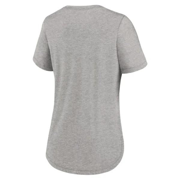 Los angeles rams nike womens fashion tri blend t shirt Heather gray M