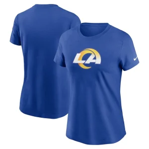 Los angeles rams nike womens primary logo t shirt Royal