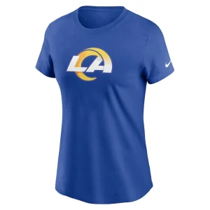 Los angeles rams nike womens primary logo t shirt Royal S