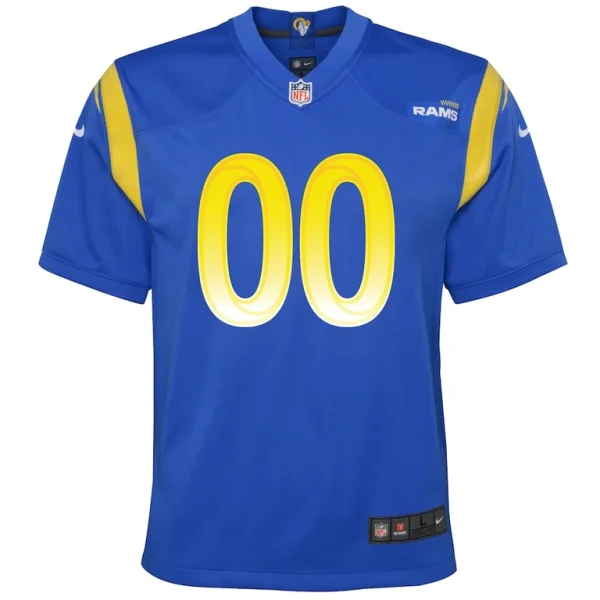 Los angeles rams nike youth custom game jersey Royal Yth M
