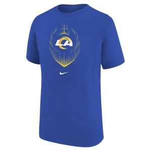 Los angeles rams nike youth legend icon t shirt Royal Yth M