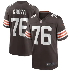 Lou groza cleveland browns nike game retired player jersey Brown