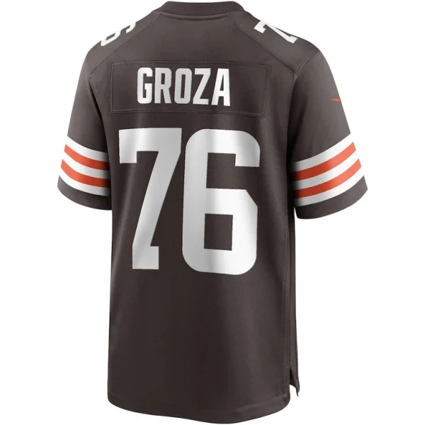 Lou groza cleveland browns nike game retired player jersey Brown L