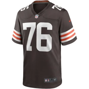 Lou groza cleveland browns nike game retired player jersey Brown M