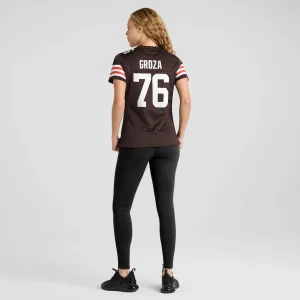 Lou groza cleveland browns nike womens game retired player jersey Brown 2XL
