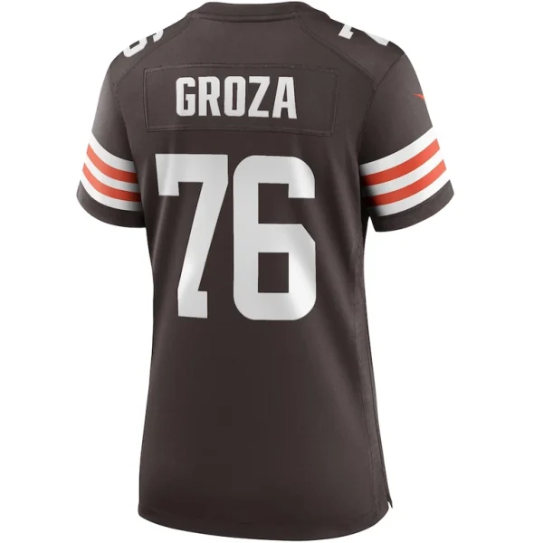 Lou groza cleveland browns nike womens game retired player jersey Brown L