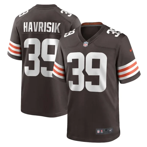 Lucas havrisik cleveland browns nike team game jersey Brown