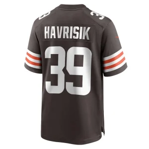 Lucas havrisik cleveland browns nike team game jersey Brown L