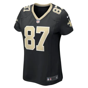 Lucas krull new orleans saints nike womens game player jersey Black M