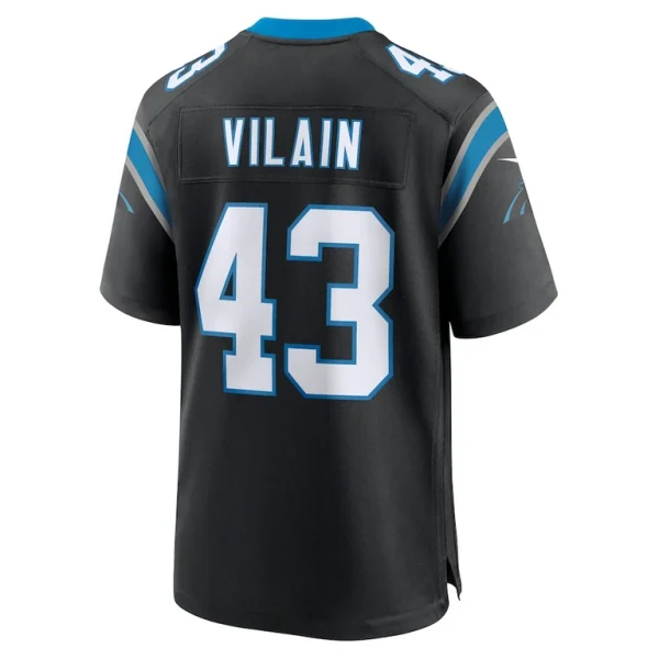 Luiji vilain carolina panthers nike game jersey Black L