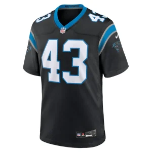 Luiji vilain carolina panthers nike game jersey Black M