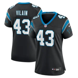 Luiji vilain carolina panthers nike womens game jersey Black