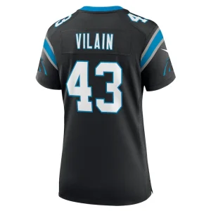 Luiji vilain carolina panthers nike womens game jersey Black L