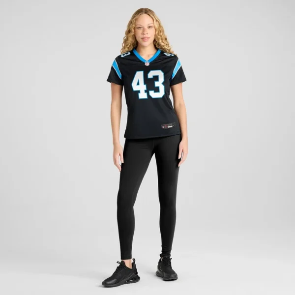 Luiji vilain carolina panthers nike womens game jersey Black XL