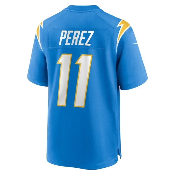 Luis perez los angeles chargers nike team game jersey Powder blue L