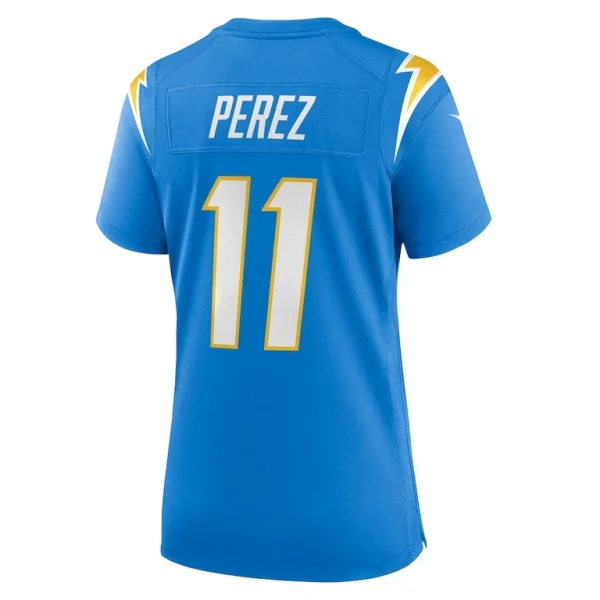 Luis perez los angeles chargers nike womens team game jersey Powder blue L