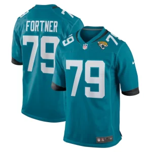 Luke fortner jacksonville jaguars nike game jersey Teal
