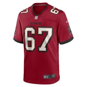 Luke goedeke tampa bay buccaneers nike game player jersey Red M