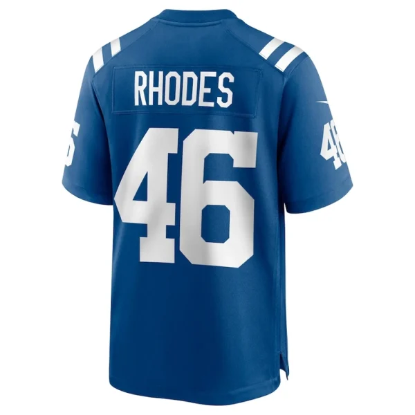 Luke rhodes indianapolis colts nike game jersey Royal L