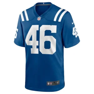 Luke rhodes indianapolis colts nike game jersey Royal M