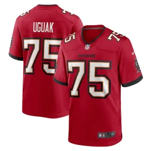 Lwal uguak tampa bay buccaneers nike game jersey Red
