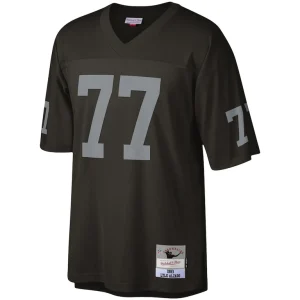 Lyle alzado las vegas raiders mitchell ness legacy replica jersey Black M