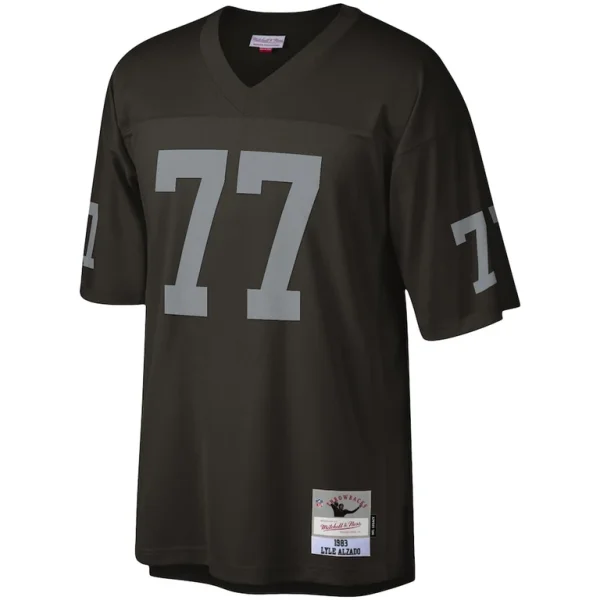 Lyle alzado las vegas raiders mitchell ness legacy replica jersey Black M