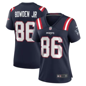 Lynn bowden jr. new england patriots nike womens home game player jersey Navy