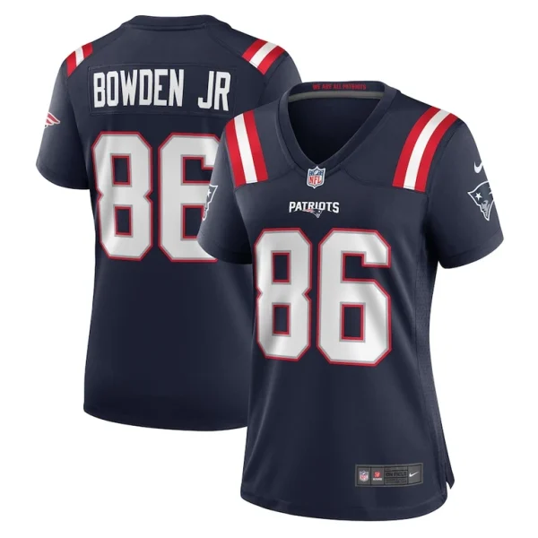 Lynn bowden jr. new england patriots nike womens home game player jersey Navy