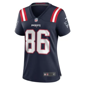 Lynn bowden jr. new england patriots nike womens home game player jersey Navy M