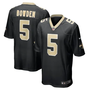 Lynn bowden jr. new orleans saints nike team game jersey Black