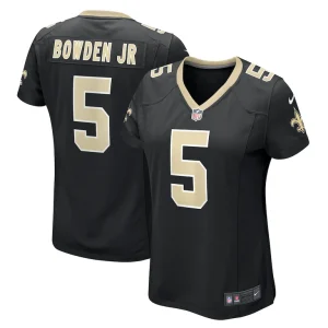Lynn bowden jr. new orleans saints nike womens team game jersey Black