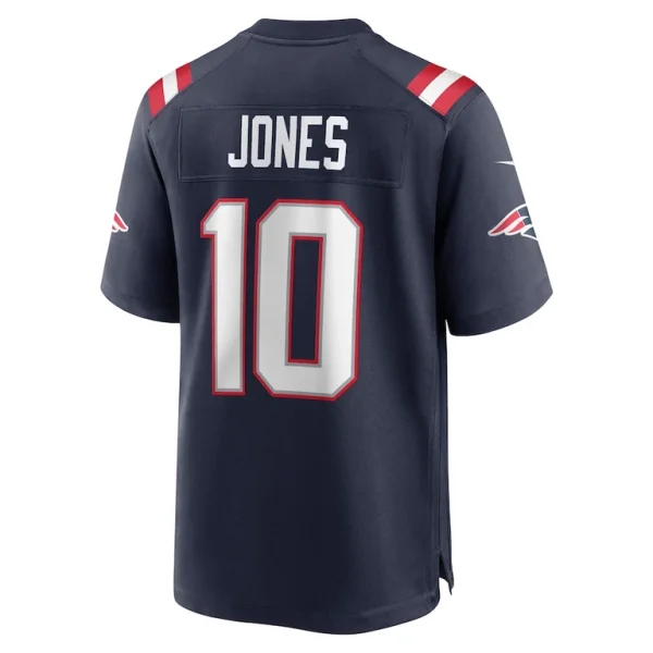 Mac jones new england patriots nike player game jersey Navy L