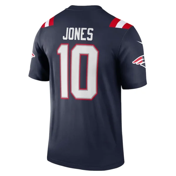 Mac jones new england patriots nike team legend player performance top Navy L