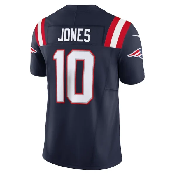 Mac jones new england patriots nike vapor f.u.s.e. limited jersey Navy L