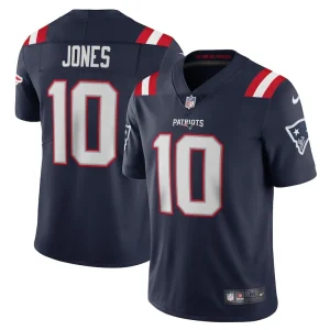 Mac jones new england patriots nike vapor limited jersey Navy