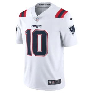 Mac jones new england patriots nike vapor limited jersey White M