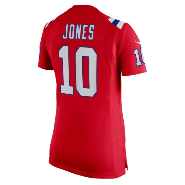 Mac jones new england patriots nike womens game alternate jersey Red L