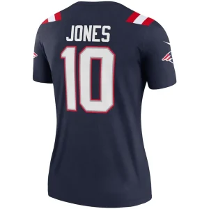 Mac jones new england patriots nike womens legend player performance top Navy L