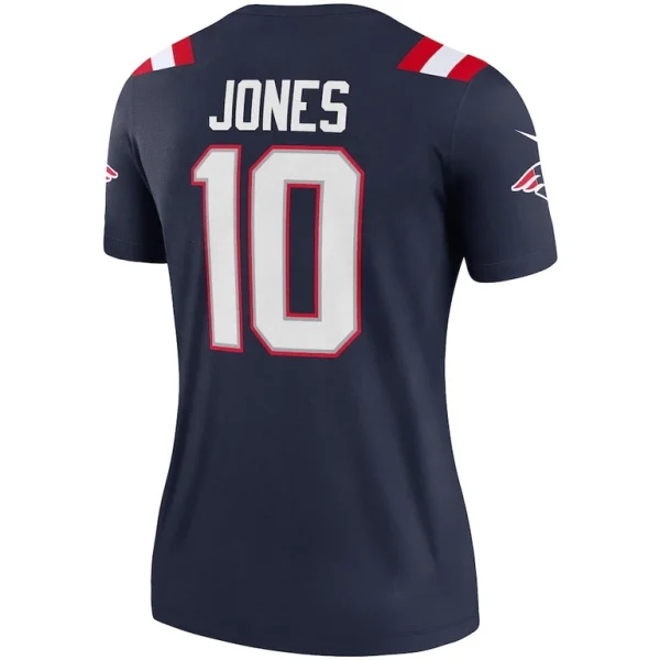 Mac jones new england patriots nike womens legend player performance top Navy L