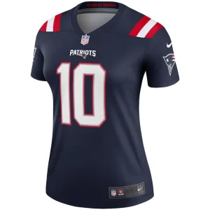 Mac jones new england patriots nike womens legend player performance top Navy M