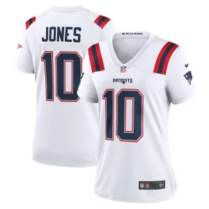 Mac jones new england patriots nike womens player jersey White