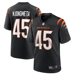Maema njongmeta cincinnati bengals nike game jersey Black