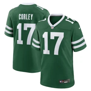 Malachi corley new york jets nike team game jersey Legacy green
