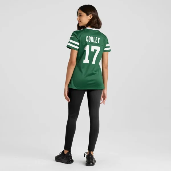 Malachi corley new york jets nike womens team game jersey Legacy green 2XL