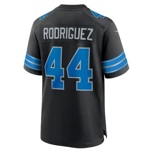 Malcolm rodriguez detroit lions nike 2nd alternate game jersey Black L