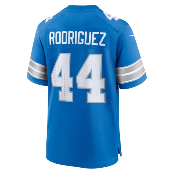 Malcolm rodriguez detroit lions nike game jersey Blue L